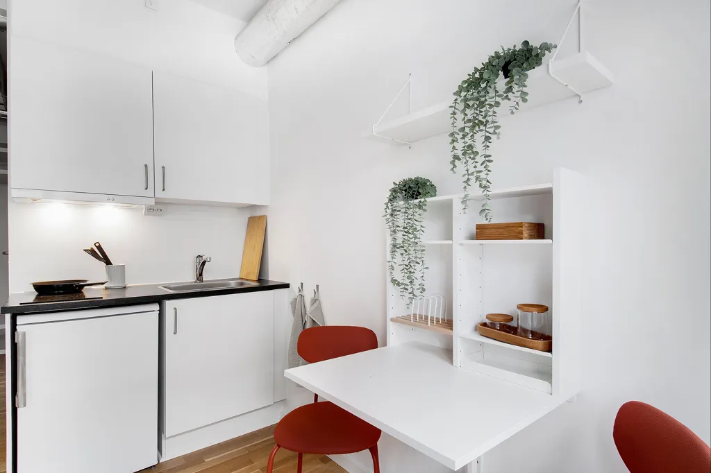 Cucina - Serviced Apartments with Terrace in Frederiksberg