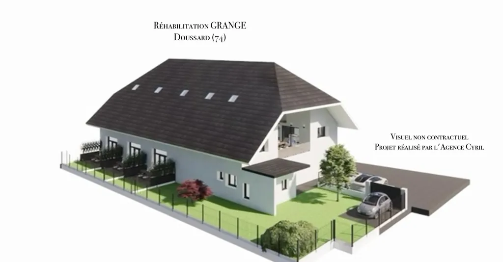 Triplex with Garden near Annecy Lake