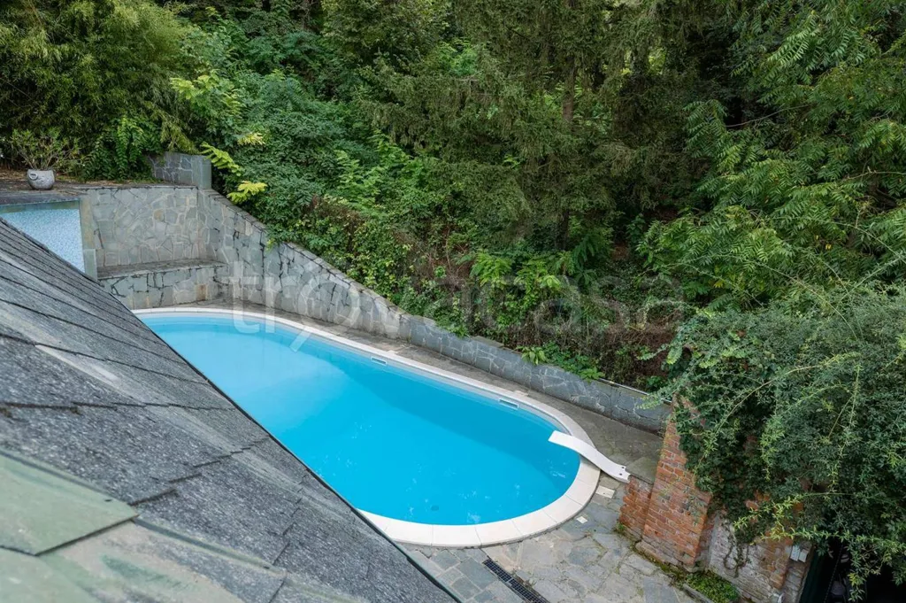 Vue aérienne - Villa with Pool in Moncalieri