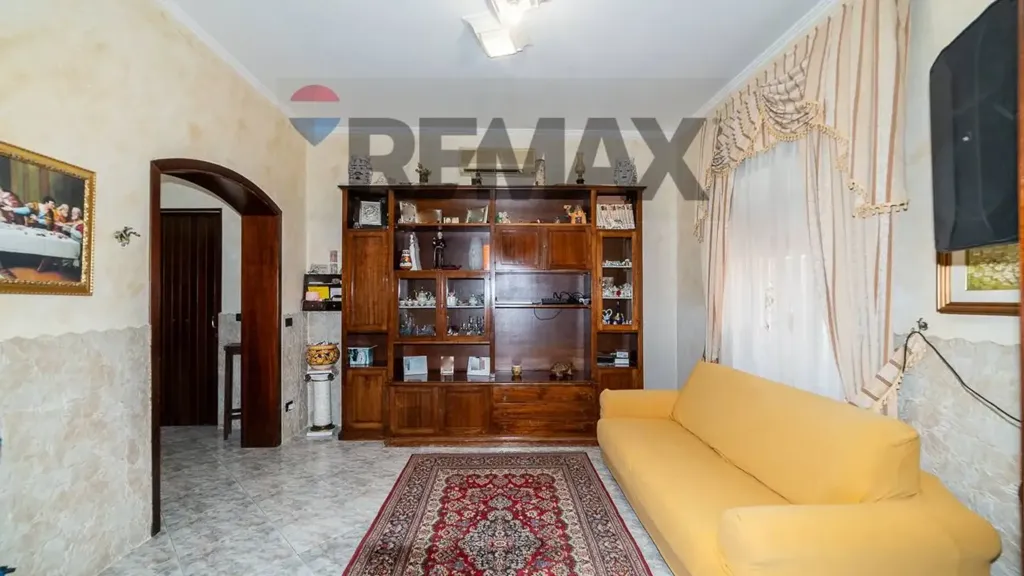 Séjour - Apartment with Terrace in Catania