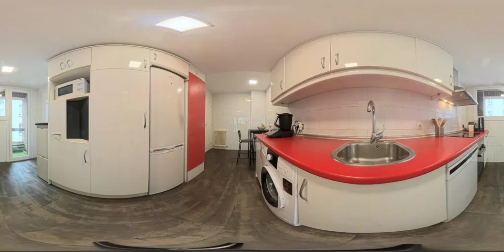 Köök - Apartment with Garage in Oviedo Centre