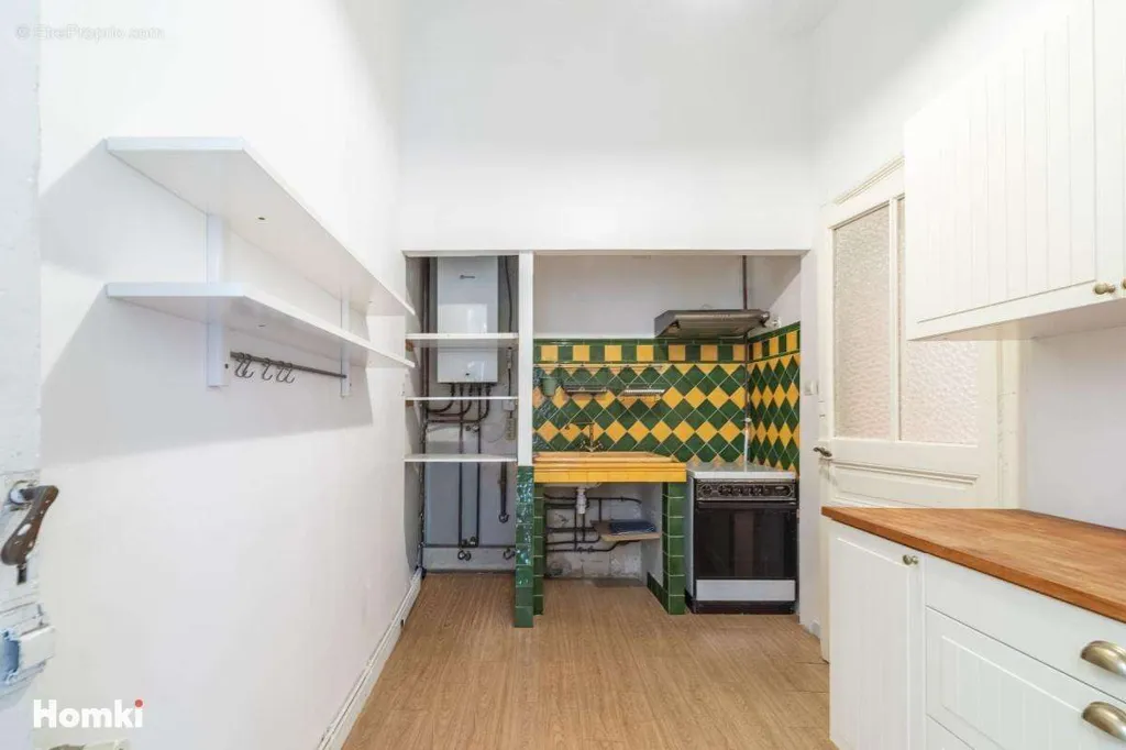 Köök - Type 2 Apartment with Balcony in Montpellier Gambetta
