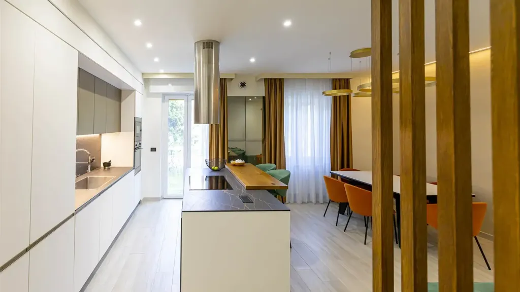 Cuisine - Modernised Triplex with Private Garden in Andora
