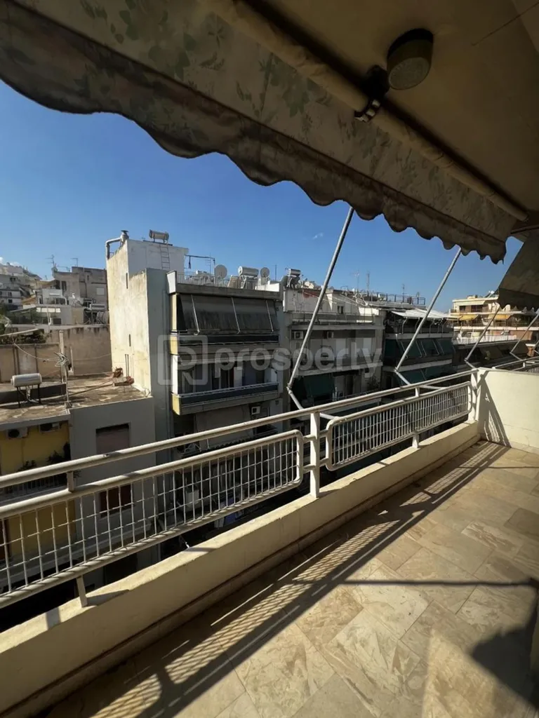 Balcony - City View Flat in Zografou, Athens