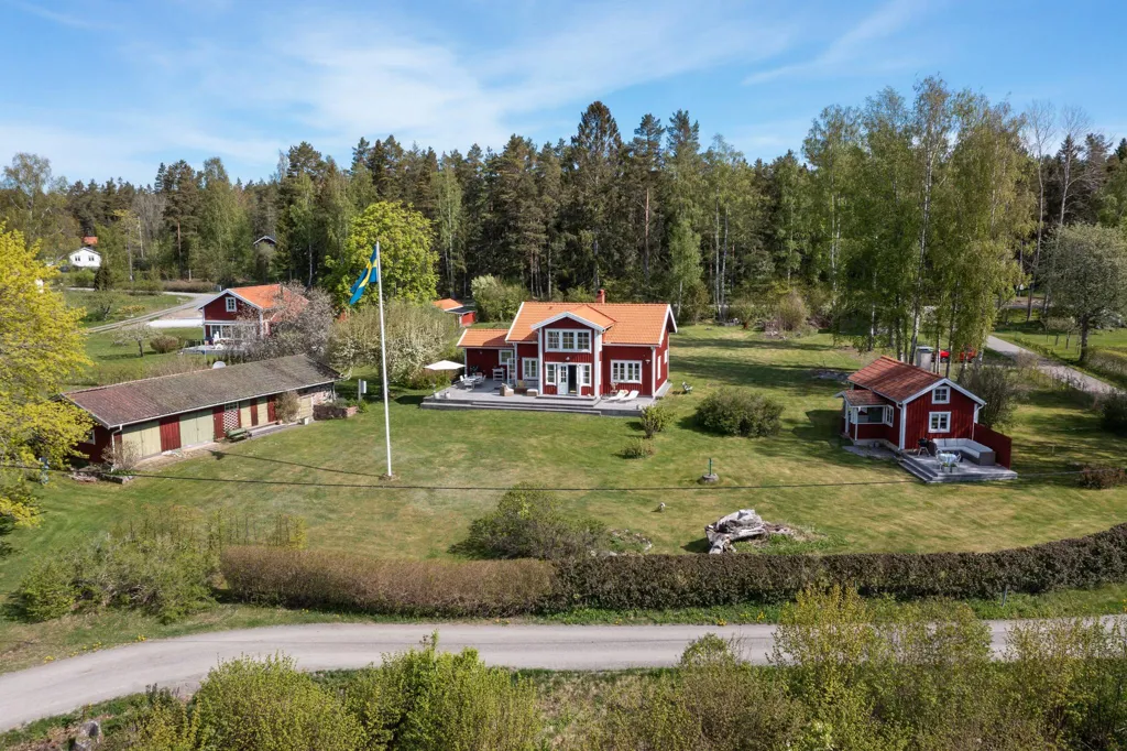 Aerial - Holiday Home with Sea View in Norrtälje