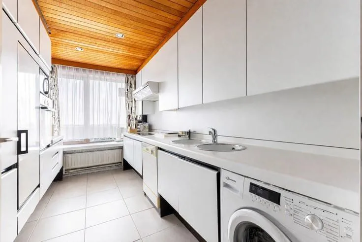 Cucina - Apartment with Canal View in Deurne, Antwerp