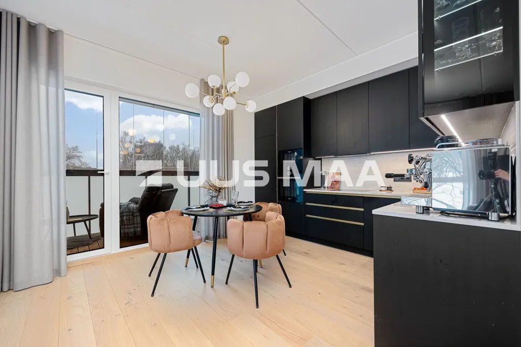 Salle à manger - New Building Apartment with Park View in Pirita