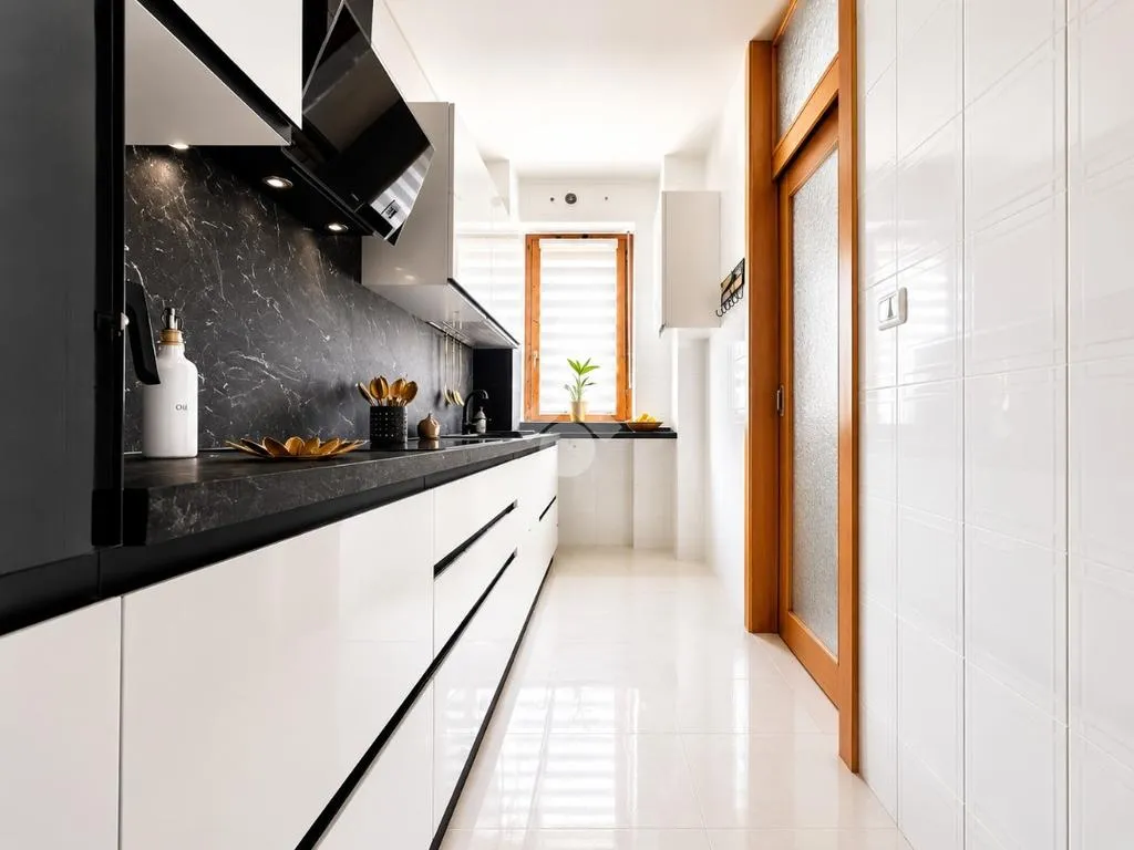 Cucina - 4-Bedroom Apartment with Balcony in San Severo