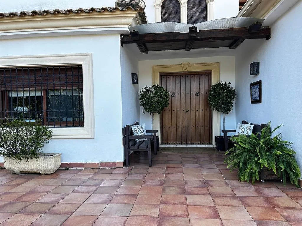 Terrasse - Chalet with Pool and Terrace in Alcolea