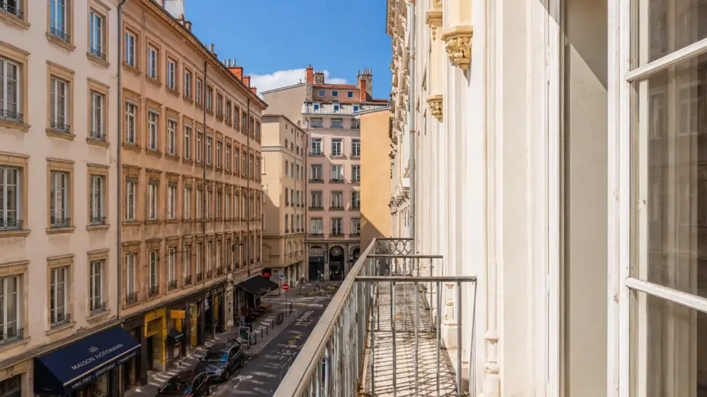 Balcon - Appartement Néo-Gothique avec Vue sur la Saône à Lyon