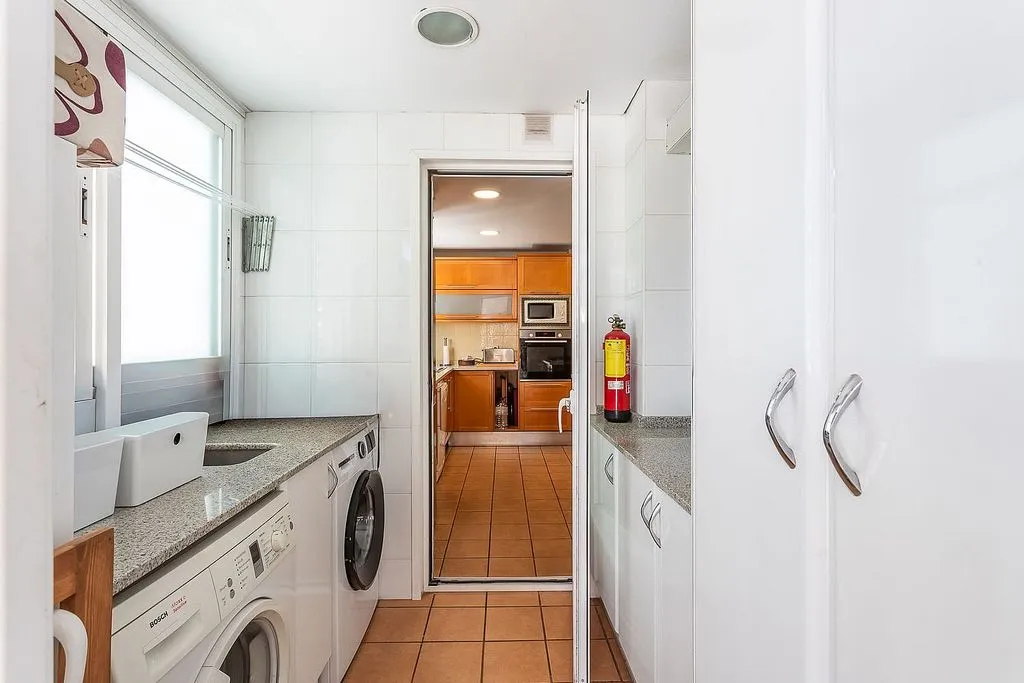 Utility Room - Apartment with Pool and Terrace in Sarrià