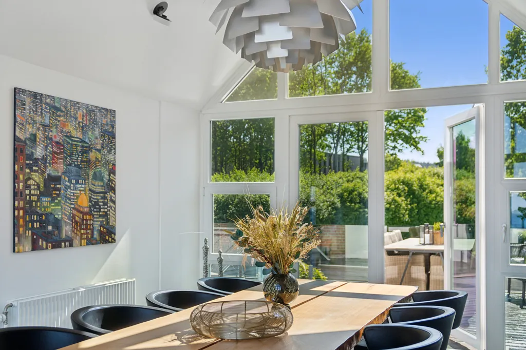 Salle à manger - Architectural House with Water View in Aabenraa