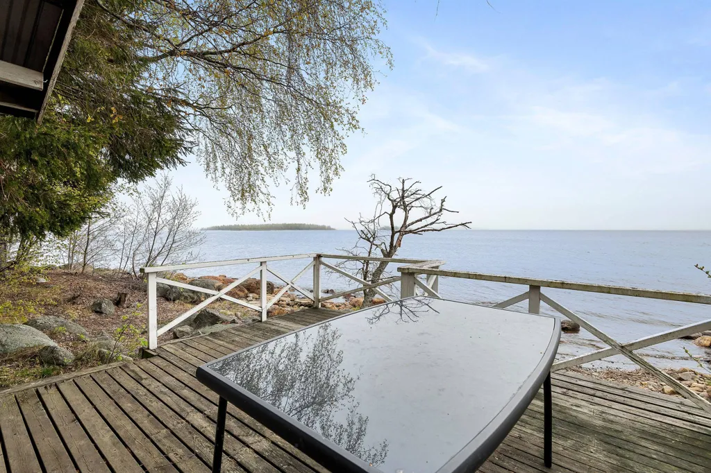 Terrasse - Cottage on Private Island near Coast