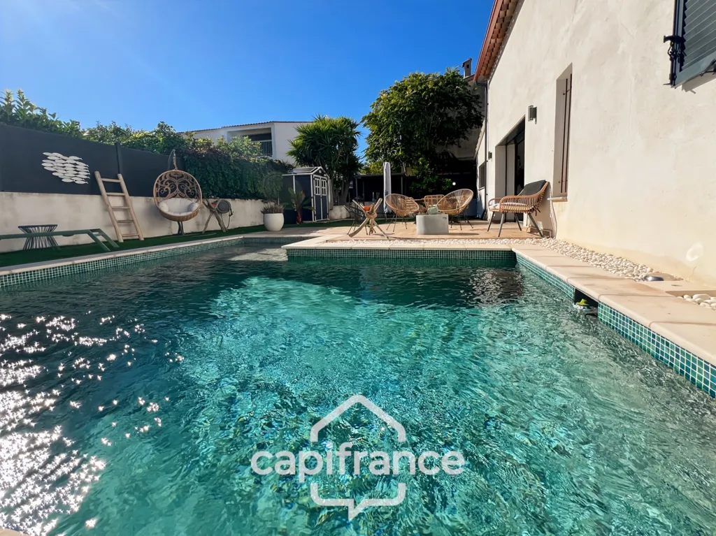Bassein - Contemporary House with Pool in La Garde