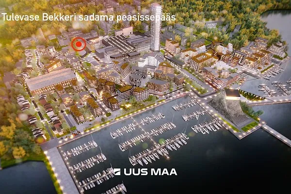 Vue aérienne - Local commercial 1 pièces à Tallinn