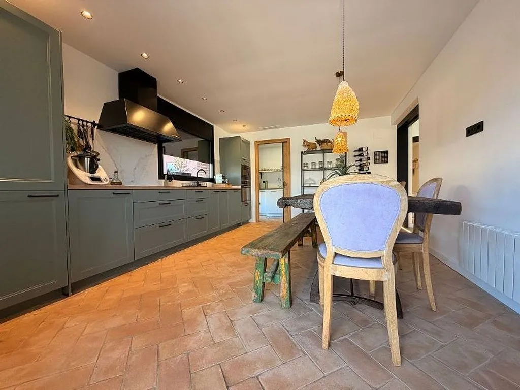 Cucina - Chalet with Pool in Vall-Llobrega