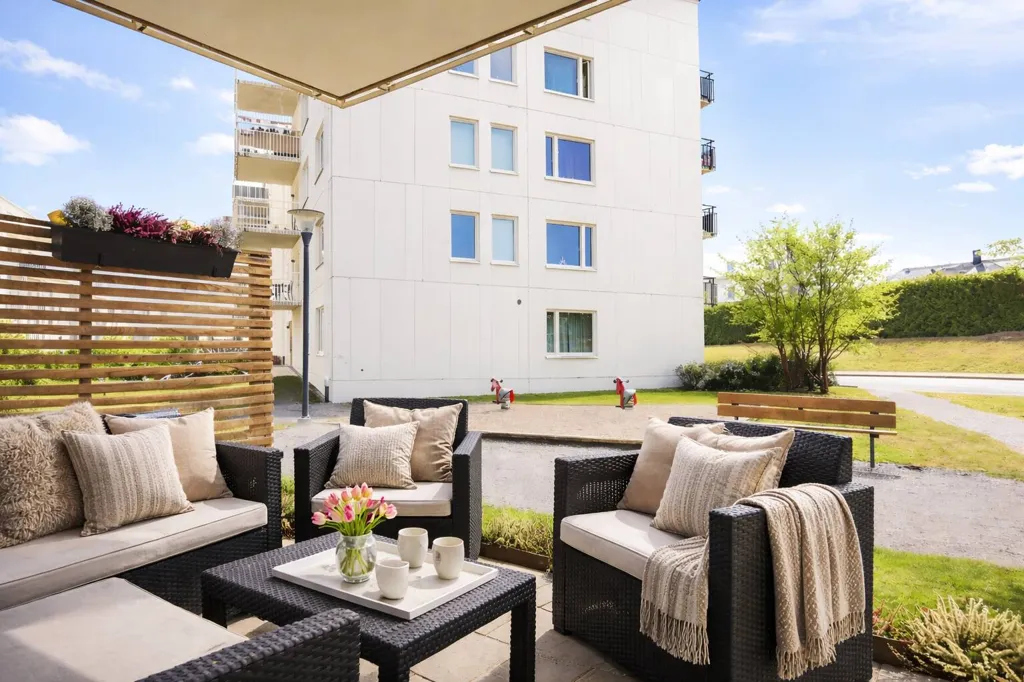 Terrasse - Modern Flat with Garden in Norrboda