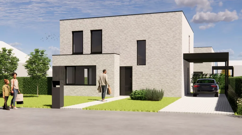 Nouvelle Construction Moderne à Knesselare