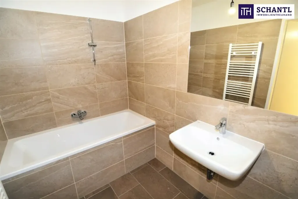 Salles de bain - Two-Bedroom Apartment with Large Loggia in Schwechat