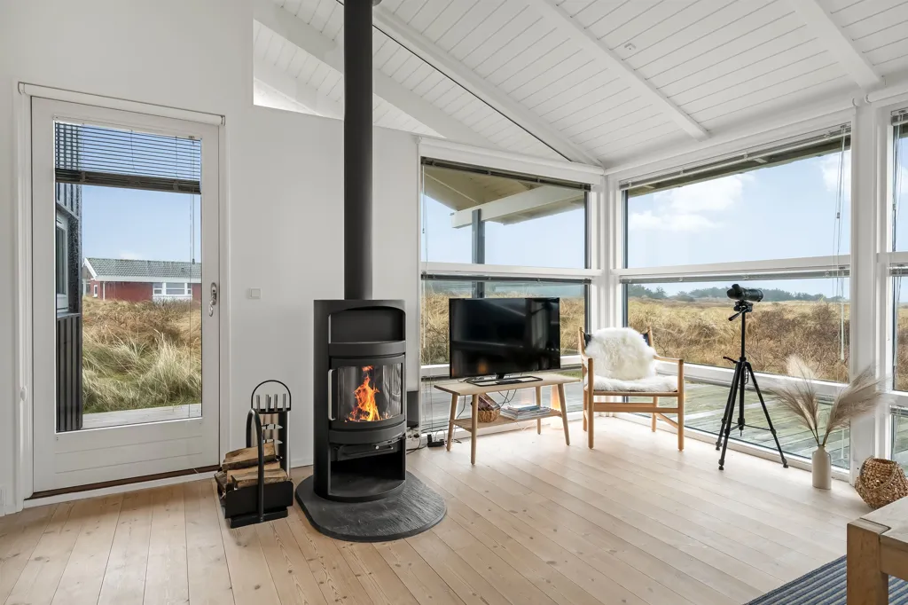 Soggiorno - Cottage with Sea View in Nørlev