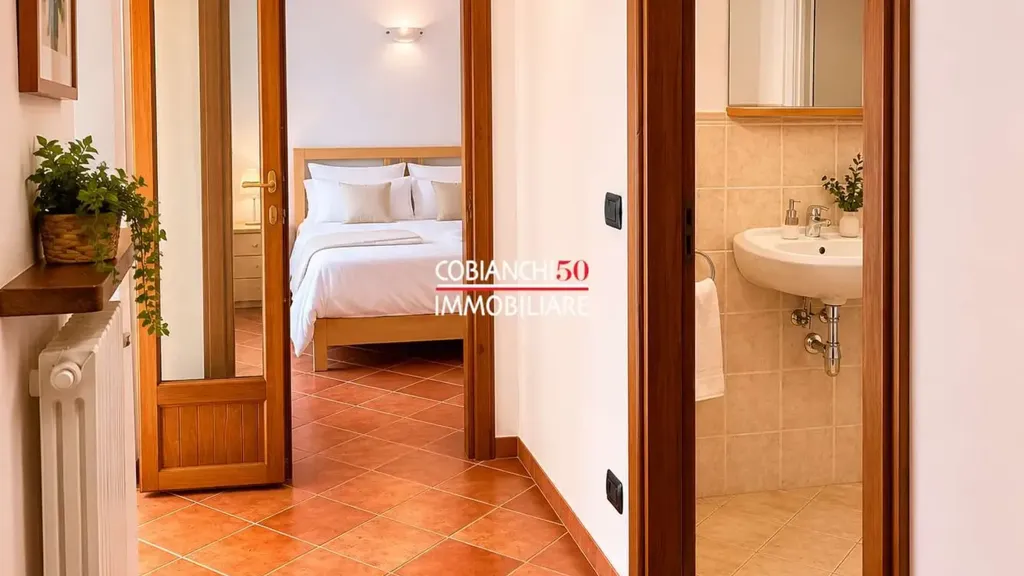 Entrée - Rustic Bilocale with Balcony in Aurano