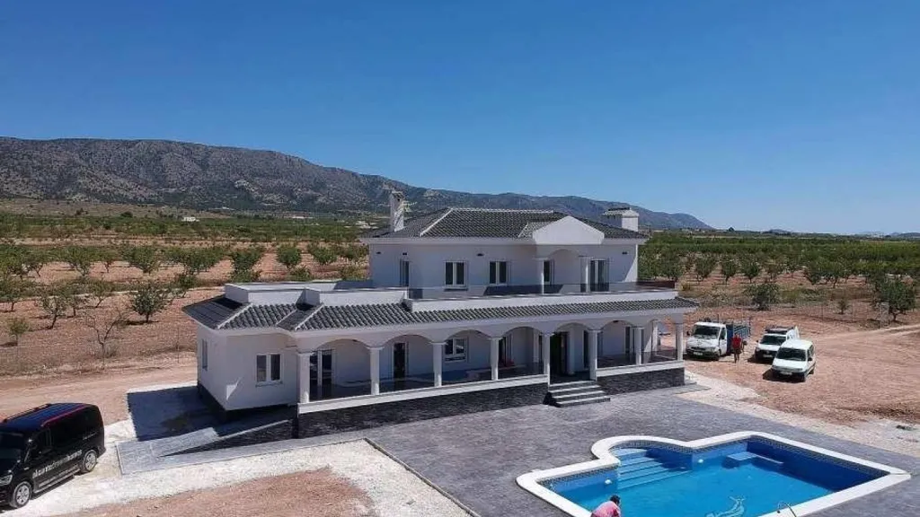Piscine - New Build Villa with Pool in Pinoso