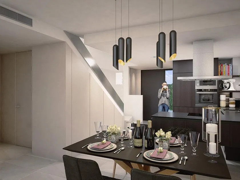 Dining Room - Villa with Private Pool in Algorfa, Alicante