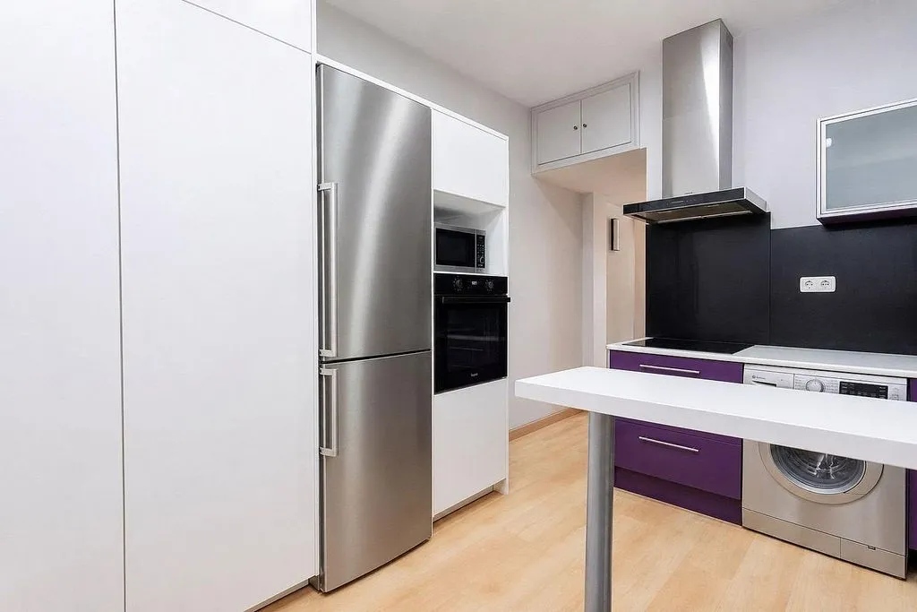Cuisine - Apartment with Balcony near Atocha, Madrid