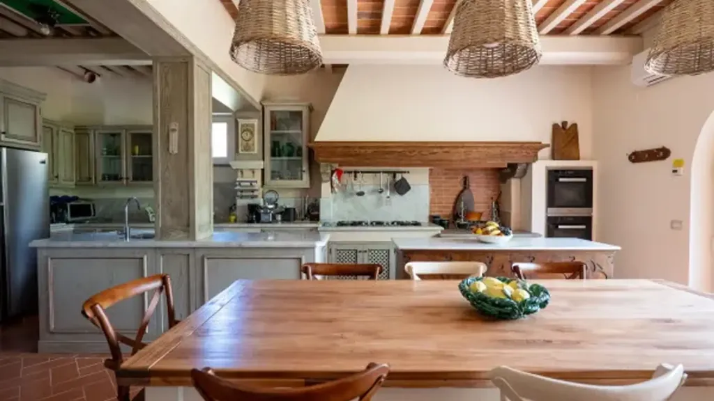 Cuisine - Luxury Villa with Pool in San Miniato