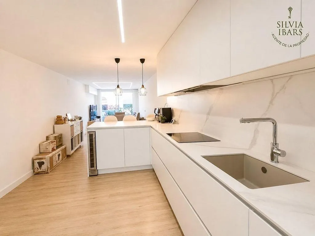 Cuisine - Modern Ground Floor Flat with Terraces in El Vivero
