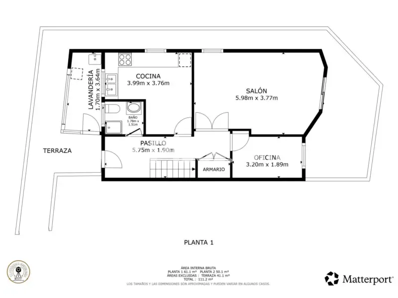 Planimetria - Duplex with Terrace in El Esparragal