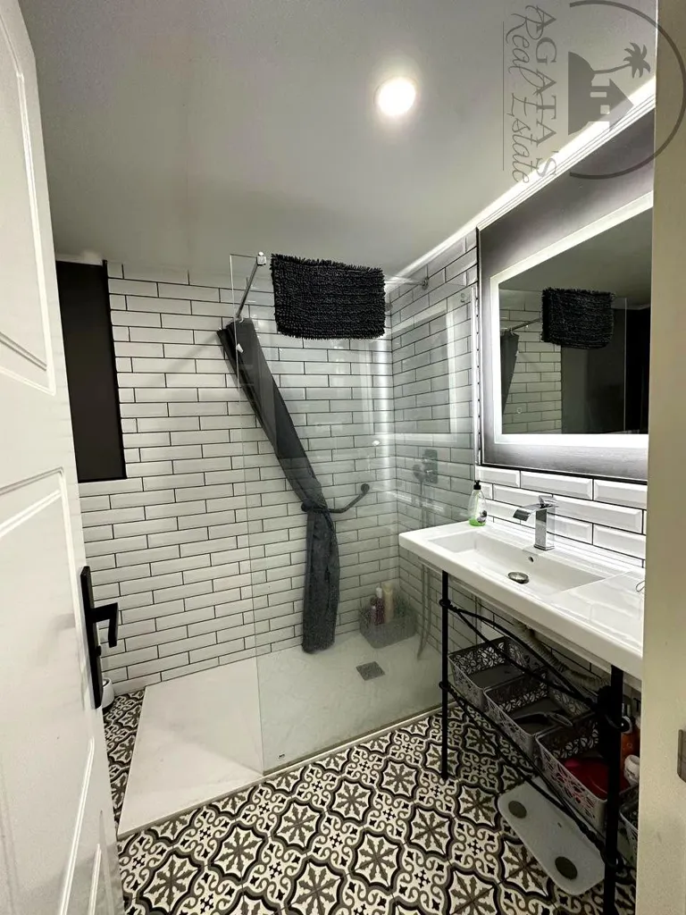 Salles de bain - Apartment with Pool in Martiánez Zone
