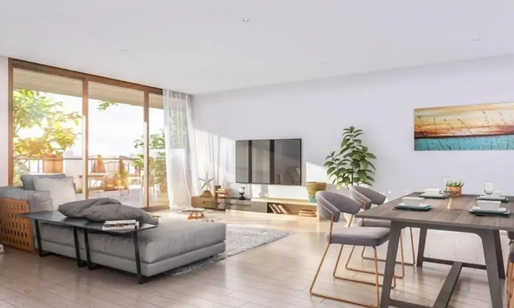Séjour - Appartement 4 pièces à Rouen