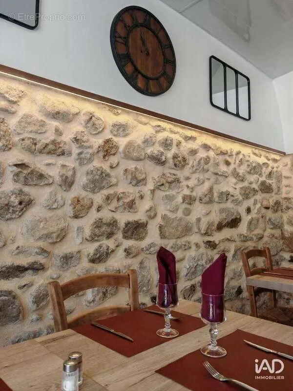 Dining Room - Restaurant with River Terrace in Largentière