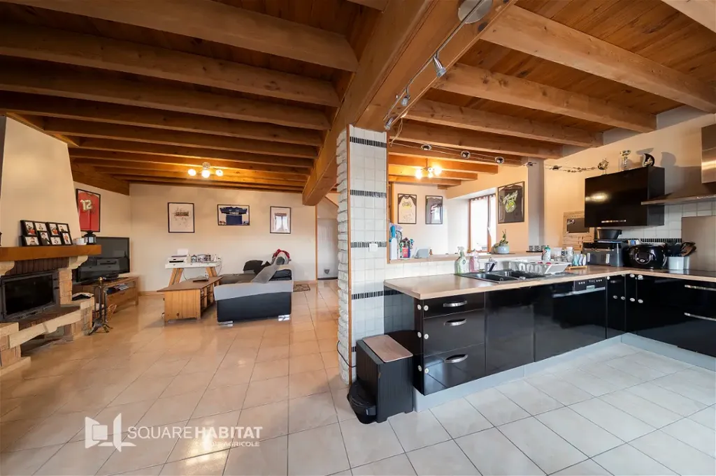 Cuisine - Maison en Pierre avec Vue sur les Pyrénées à Roquefixade
