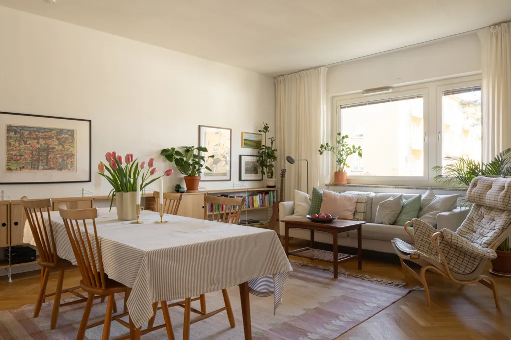 Söögituba - Apartment with Through-Light in Alvik