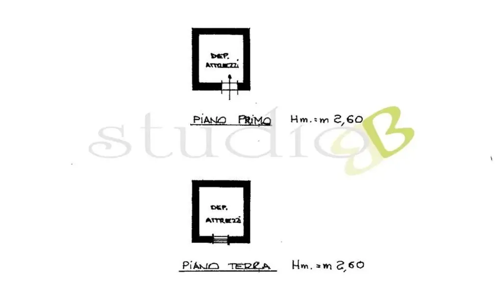 Plaan - Two-Storey Apartment with Valley View in Seborga