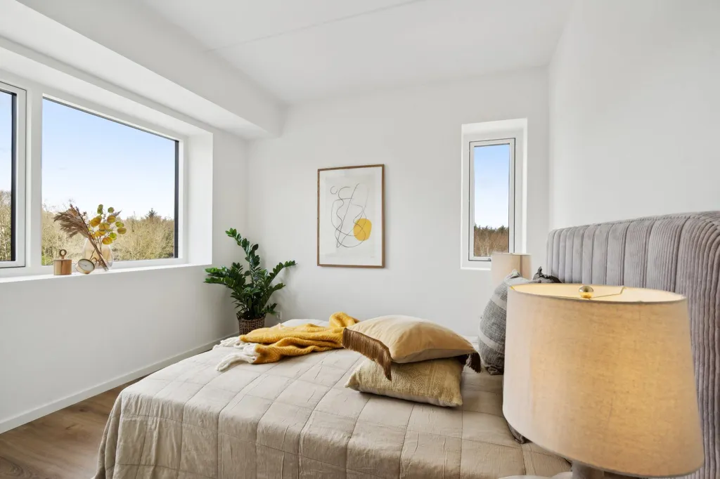 Chambres - Apartment with Balcony in Odense's Green District