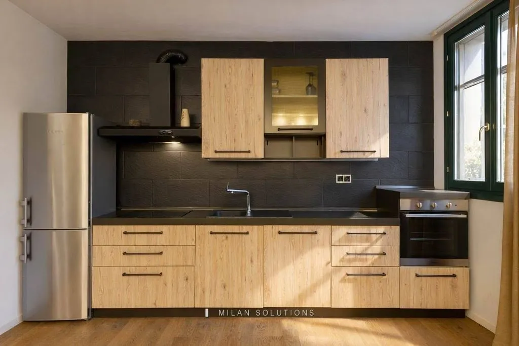 Cuisine - Luxury Apartment with Park View in Milan