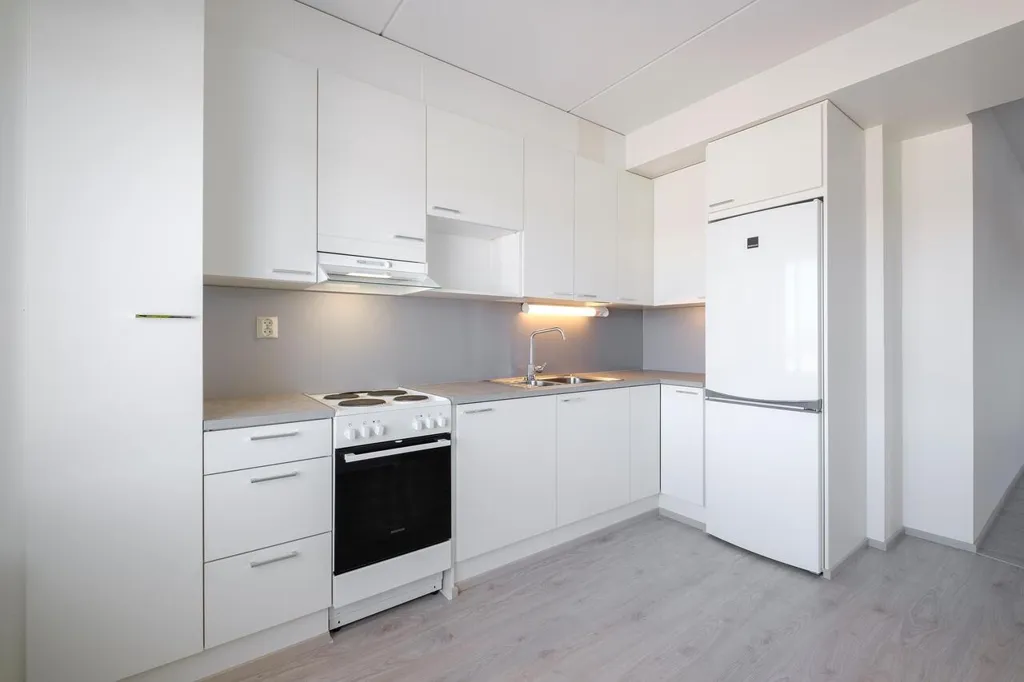 Cuisine - Affordable Apartment with Balcony in Jyväskylä