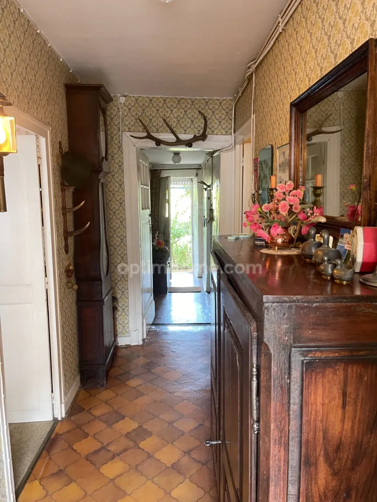 Hallway - Stone House with Garden in Châteauponsac