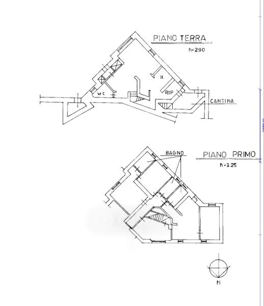 Plan - Modern Villa with South-West View in Orvinio