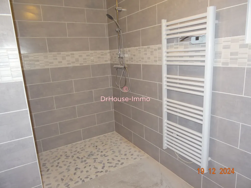 Bathrooms - Renovated Stone House with Garden in Saint-Savin