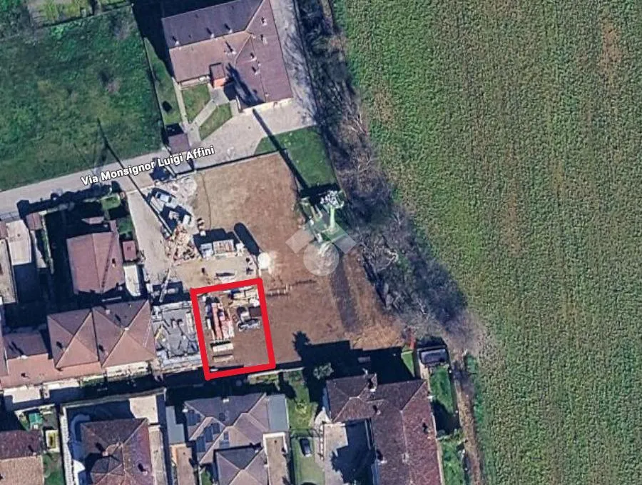Õhuvaade - Buildable Residential Plot in Soncino