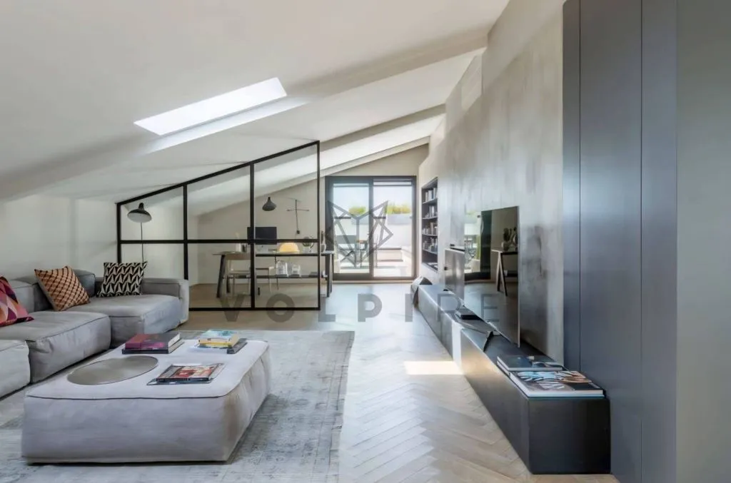 Séjour - Luxury Penthouse with Panoramic View in Bastia Umbra