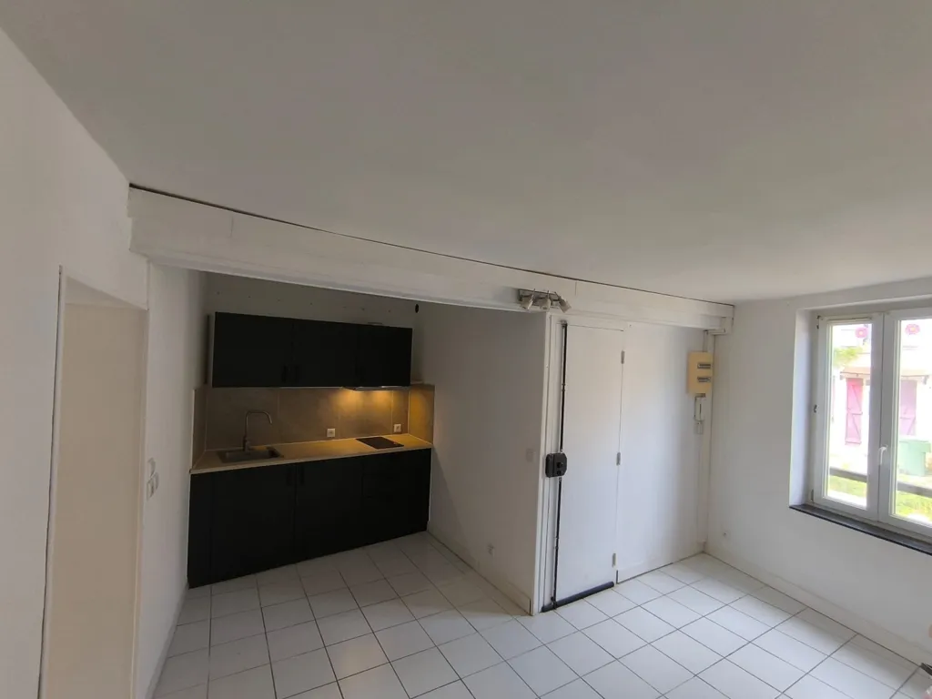 Köök - Studio with Balcony in Jouarre