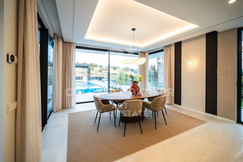 Söögituba - Luxury Villa with Pool in Estepona