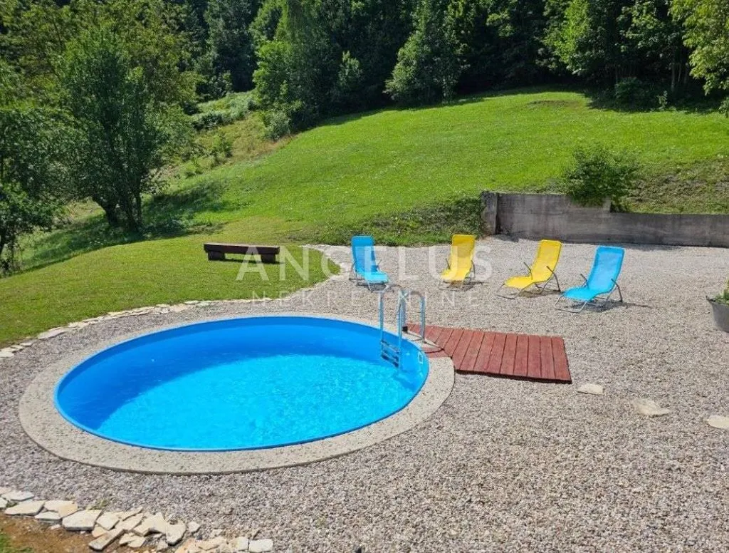 Piscina - Holiday House with Pool in Vrbovsko
