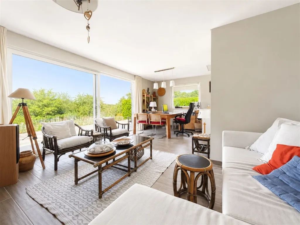 Living Room - Renovated House with Garden in Limelette