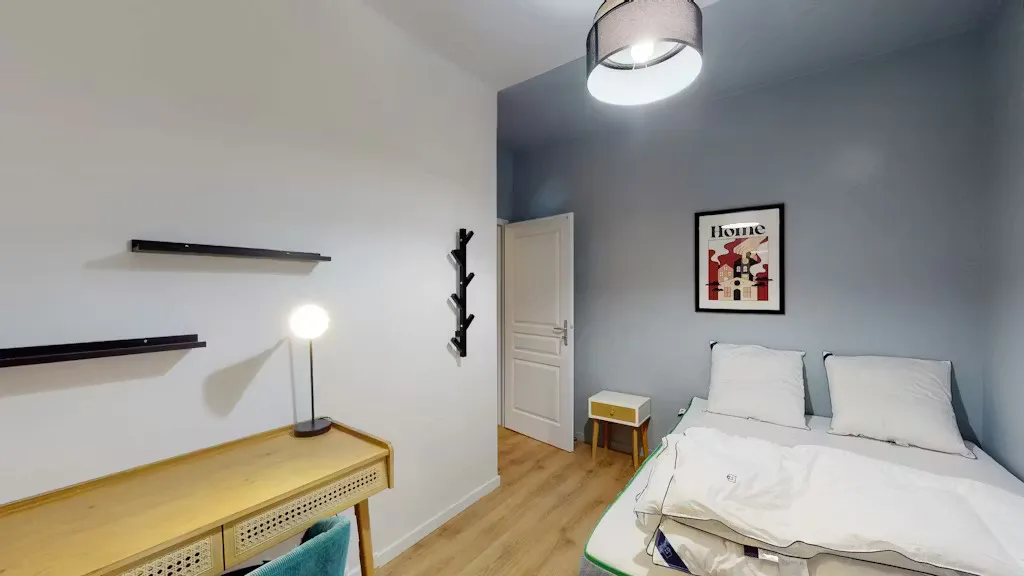 Chambres - Appartement Meublé avec Internet à Lille